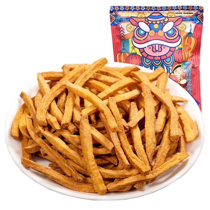 農家自製番薯條批發無添加糖紅薯干袋裝500g孕婦休閒零食特產小吃