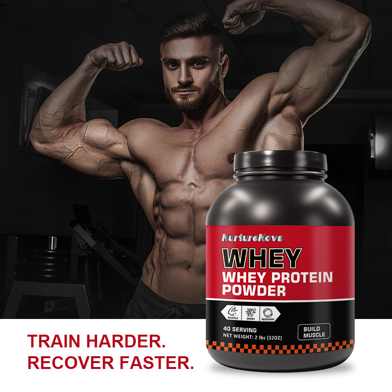 Foreign trade factory for whey protein weight gain powder WHEY PROTRIN POWDER fitness muscle 1kg