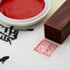 Traditional Chinese Painting Calligraphy and Painting Calligraphy Seal Inkpad Large Small Portable Antique Landscape Jingdezhen Ceramic Inkpad Boxed Cinnabar