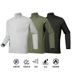凯乐家  棉服男女同款轻薄羽绒棉服户外保暖立领长袖棉服防水发热