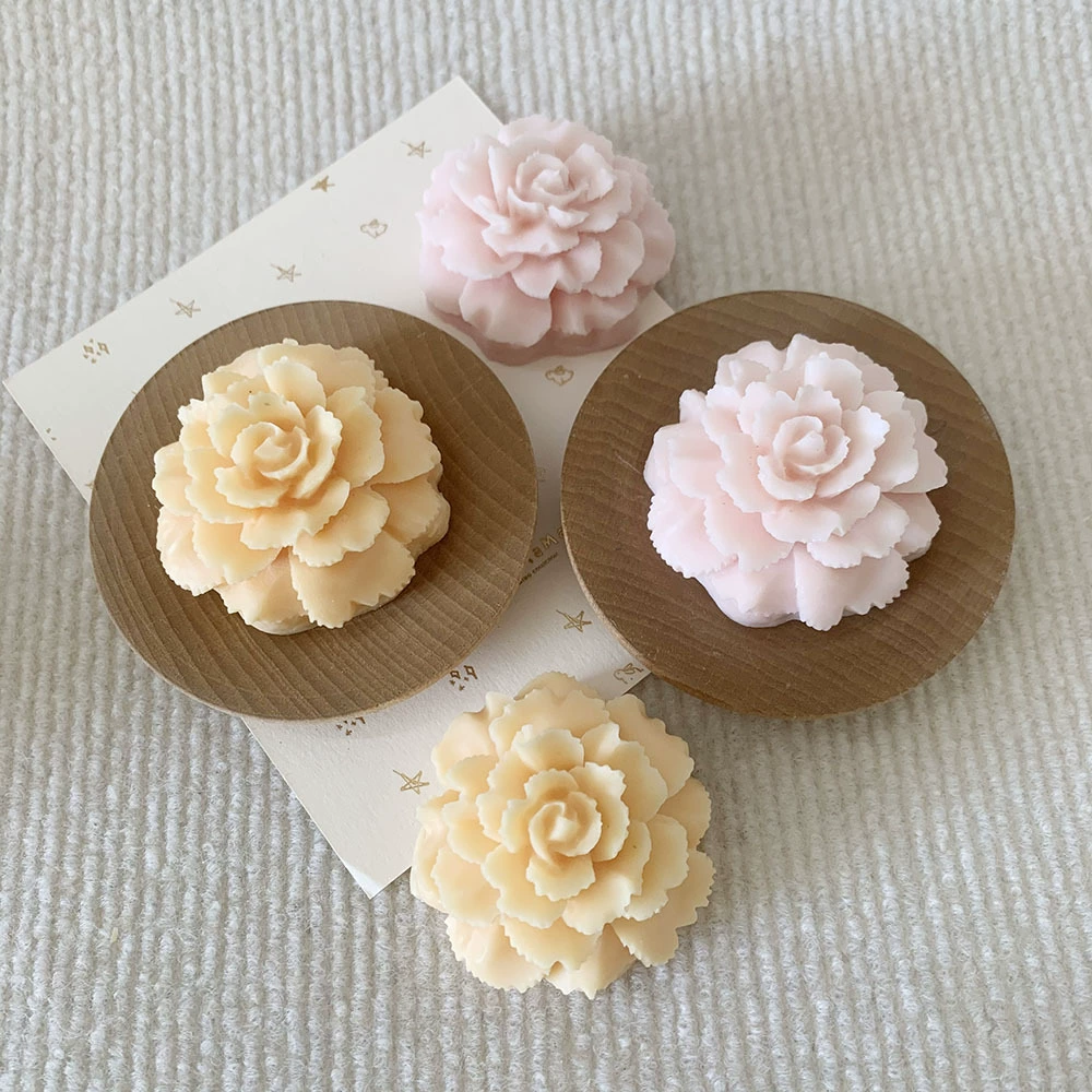Silicone Mold BA008, Flower Shape for Soap, Fondant & Aromatherapy, Handmade DIY Small Kit