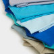 230g 17 cotton heavy weight blank shirt crew neck short sleeve T-shirt thickened solid color cotton thread parent-child T-shirt