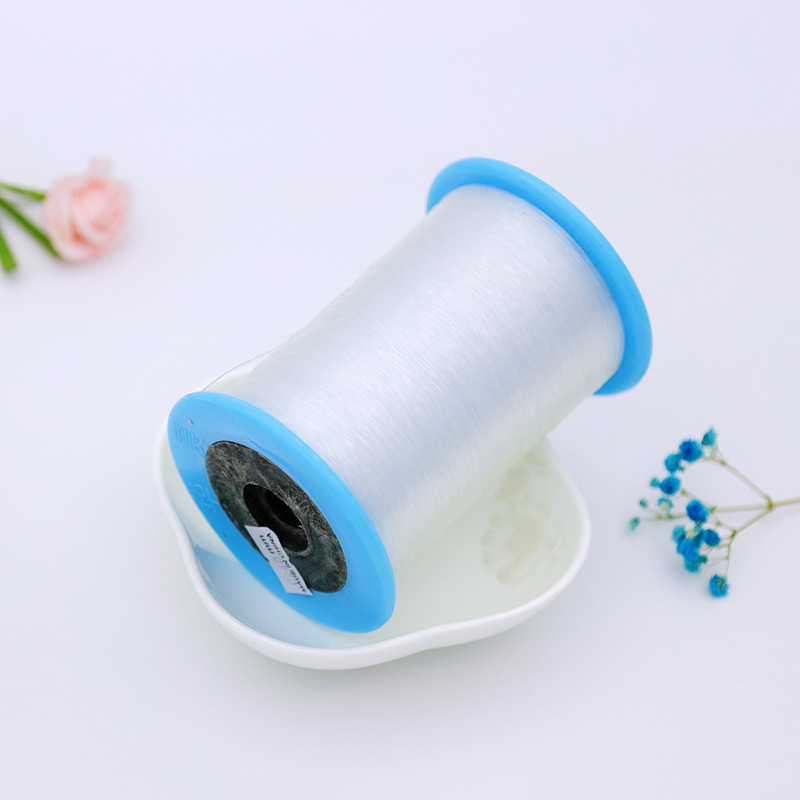 대형 롤 비 탄성 투명 낚시 라인 보석 구슬 라인 수제 라인 나일론 투명 낚시 라인 폴리 에스테르 실크 크리스탈 낚시 라인