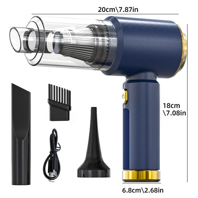 Car vacuum cleaner, Tozsoranlar - blue