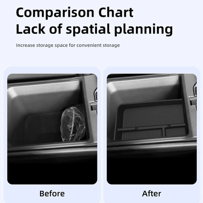 Car storage bag/box KICKS right-hand drive vehicles, center console