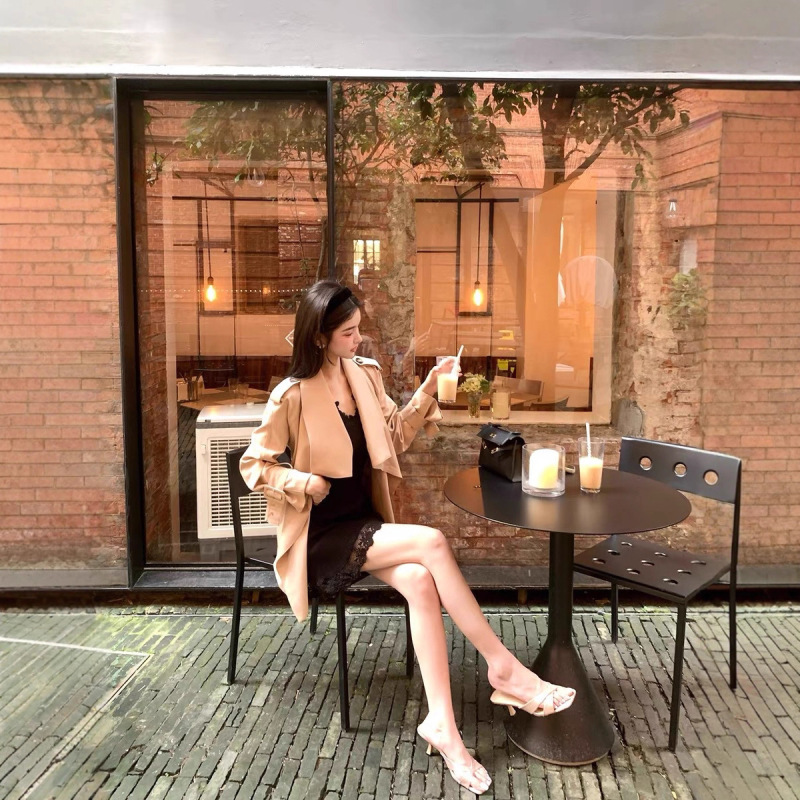 Hotdog 热狗很辣 花畔絮语 早秋百搭半裙蕾丝花边半身裙短裙|undefined