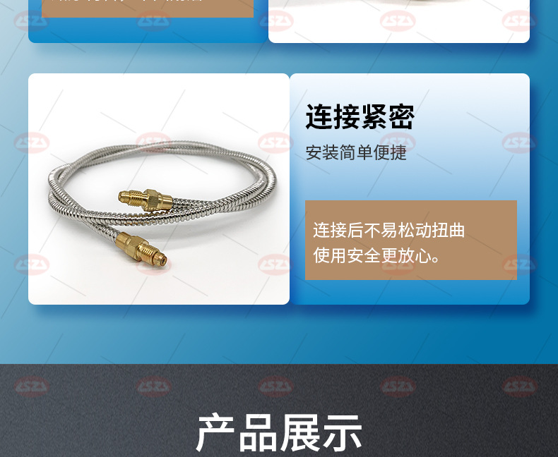 CNC lathe stainless steel bellows lubrication internal clamp oil pipe machine tool spring sleeve lubrication guide oil 4mm