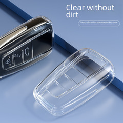 Suitable for Toyota car key cover for Corolla, Asian Dragon, Camry, Levin, Yaris, CHR, Raize, RAV4 shell case