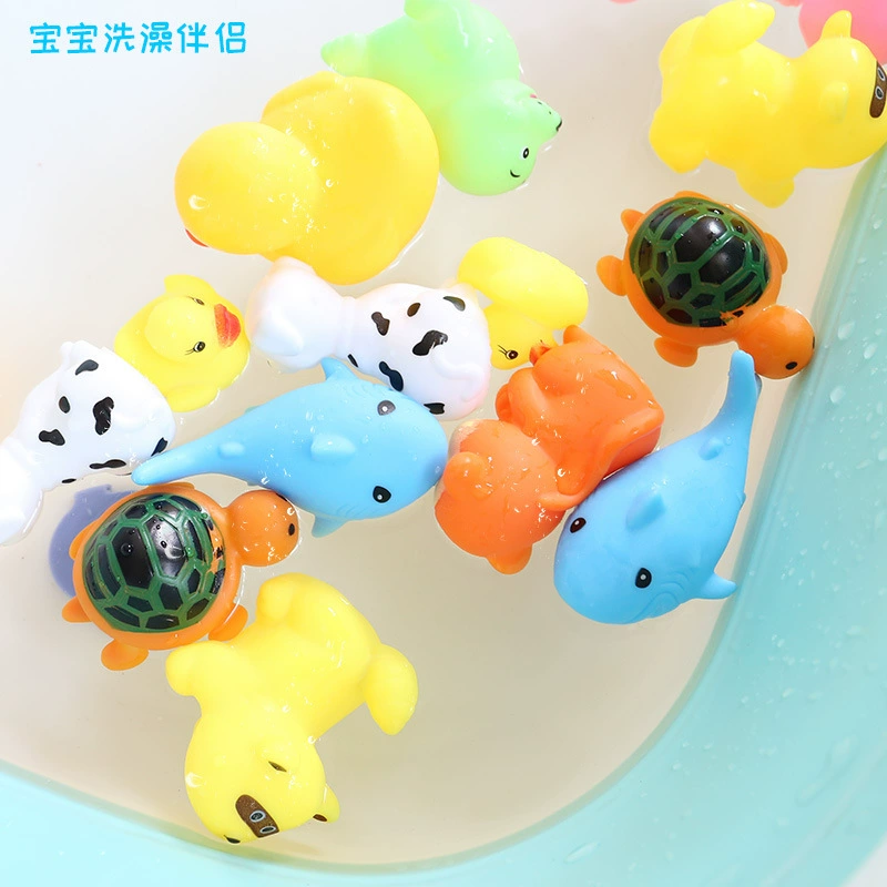 Игрушка для ванны для мальчиков и девочек, игра в воде, антистресс, издает звуки