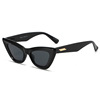 Design fashionable glasses solar-powered suitable for men and women, brand sunglasses, trend of season, cat's eye, European style, Korean style