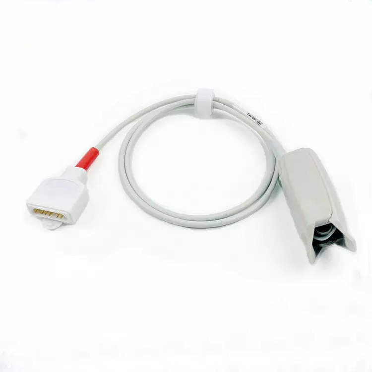 血氧导联线 血氧仪智能探头 传感器兼容马西莫 Masimo Lifepak 15
