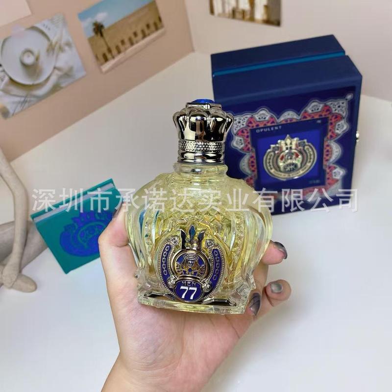 跨境外贸香水阿拉伯香水夏奇77号蓝宝石100ml一件代发批发接外贸|undefined