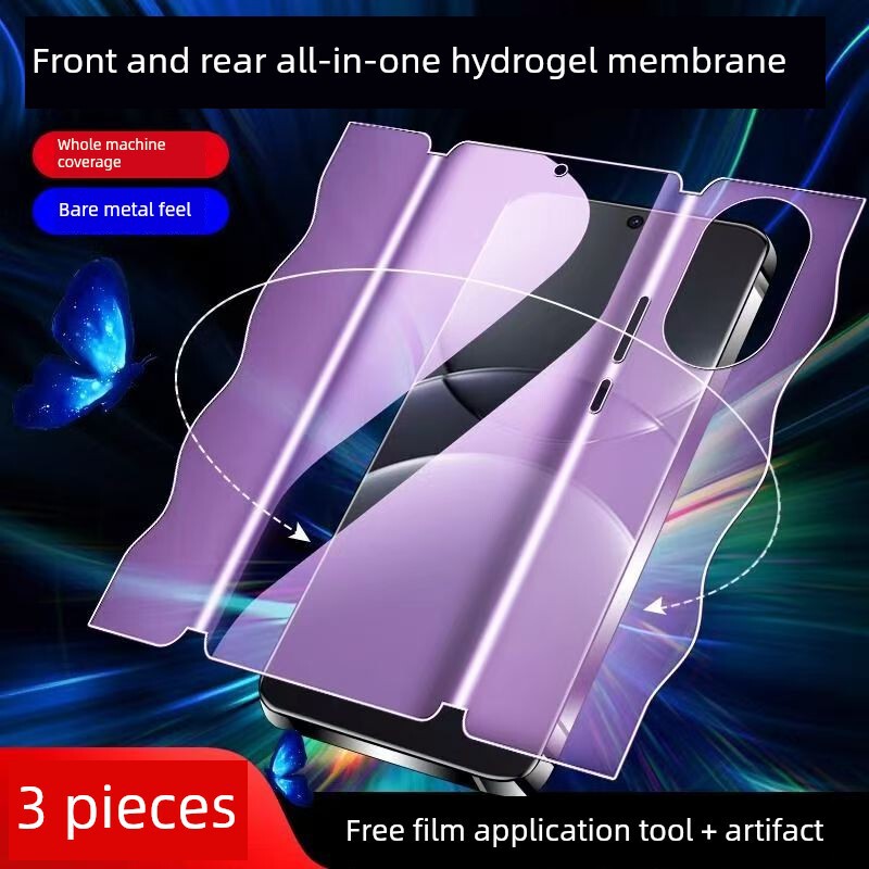 Suitable for Huawei Nova14Pro All-In-One Butterfly Film Full-Cover Nova14Ultra Hydrogel Film Anti-Fall No