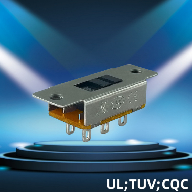 115V转230V滑动开关3A/250V6A/1250V拨动开关转换开关SS-22K15