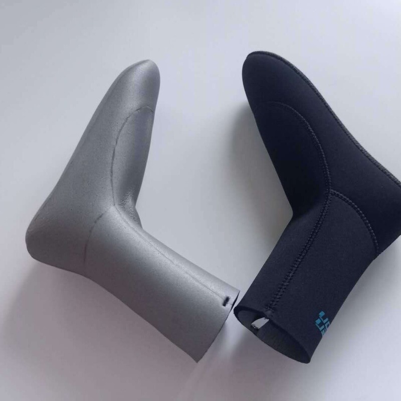 Special 5mm Kevlar Titanium Coated Diving Socks Cold-proof Warm Winter Swimming Beach Anti-cut Diving Socks overshoes