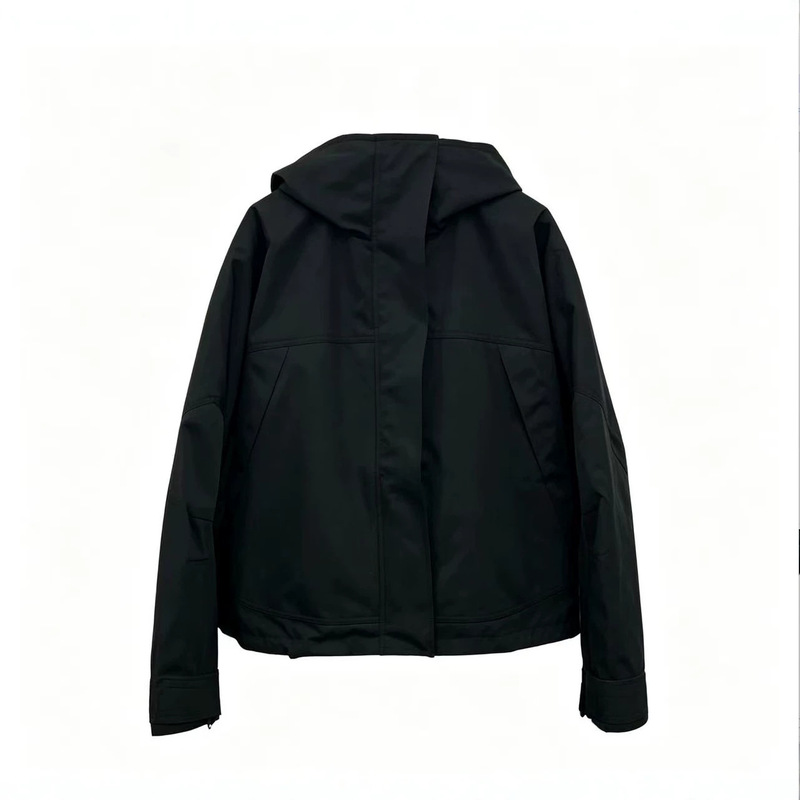 3-in-1 women's workwear casual loose-fitting hooded windproof outdoor jacket 4156