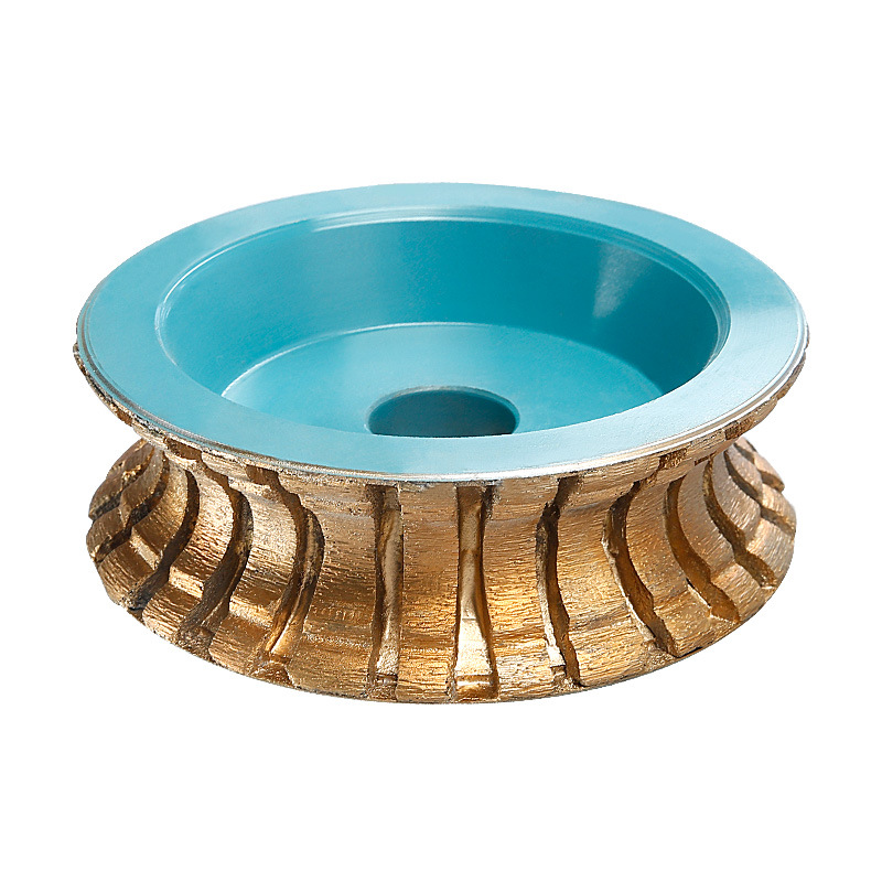 Diamante sinterizado muela 22 # Longteng borde diámetro 150 Borde de piedra máquina de pulir Gong cabeza bordeando línea cabeza de molienda de la rueda
