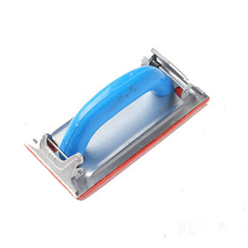 Manufacturer wholesale sandpaper rack high-end plastic sandpaper rack sanding clip manual sander sponge sandpaper rack