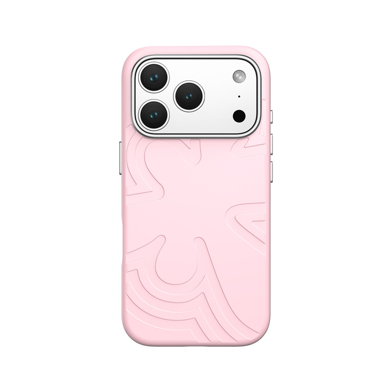 适用iPhone17Pro金属镜头手机壳花漾金属纯色液态硅胶手机保护壳|undefined