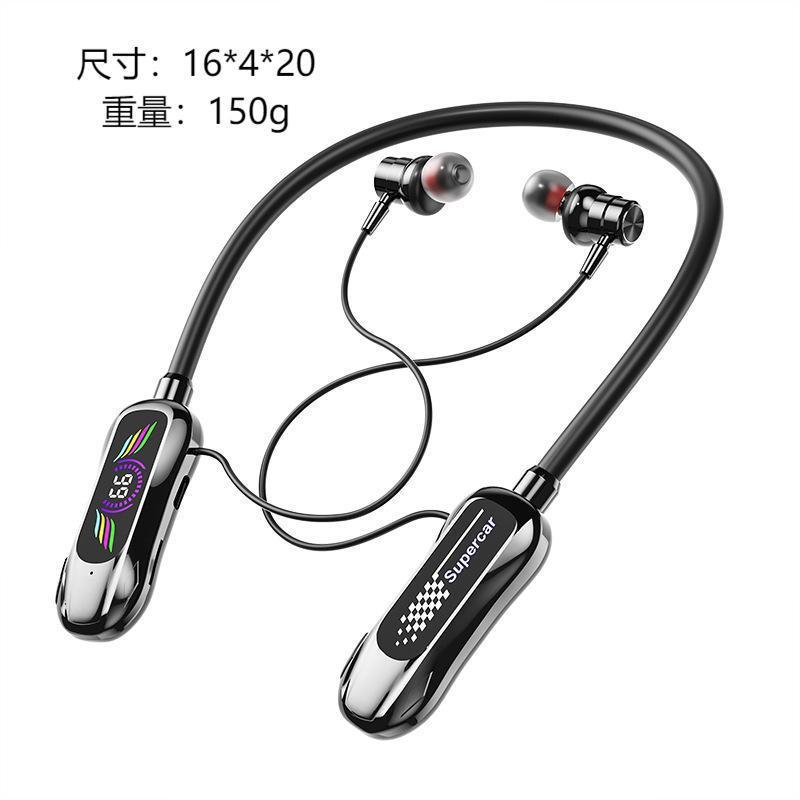 FD-6 Bluetooth ヘッドセット 新型 2025 ワイヤレス ハンギング ネック スタイル 内蔵サウンド カード ノイズ リダクション 長いバッテリー寿命 イヤーリターン ライブ ブロードキャスト|undefined