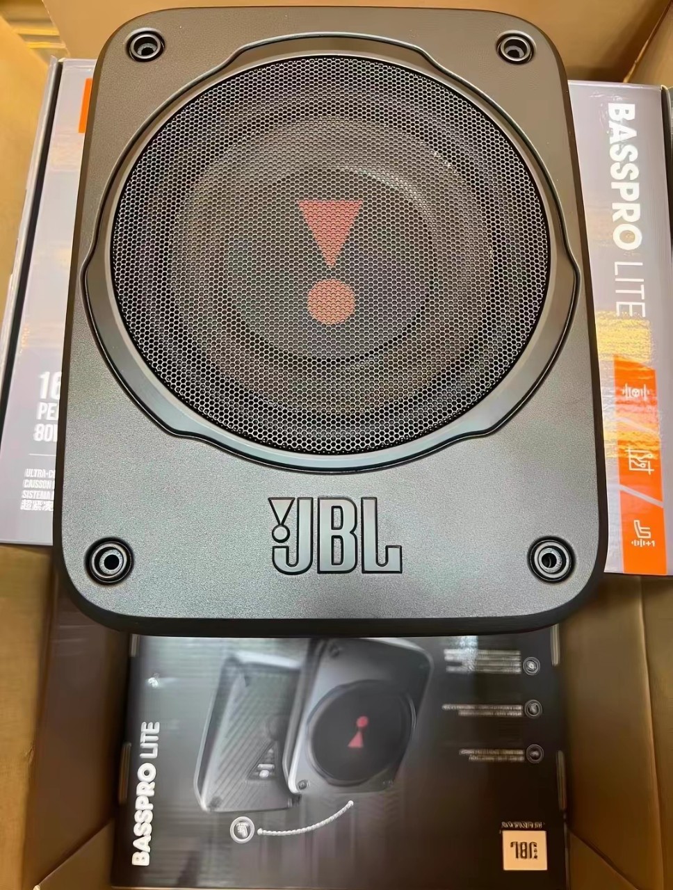American Harman JBL car audio modification ultra-thin active seat subwoofer BASSPRO LITE