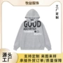 印花字母定制宽松卫衣