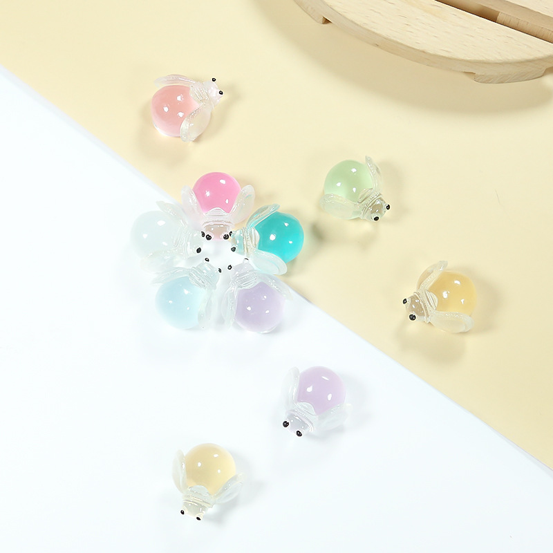 1 Piece 2.2 * 2.3mm Resin Insect Beads display picture 1