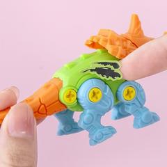 兒童拼裝恐龍玩具卡通益智拼插積木地攤活動禮品幼兒園獎品小禮物