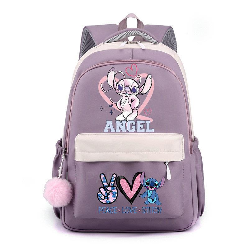 Mochila Escolar Infantil con Dibujos Animados de Nylon Ultraligera y Resistente al Desgaste para Escuela image 23