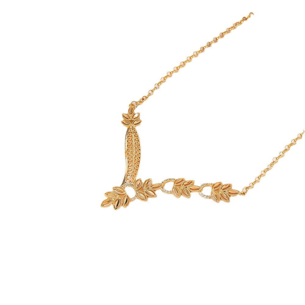 2024 explosión transfronteriza opciones aretes collar conjunto de bronce mujer joyas de piedra de zinc de moda dos piezas conjuntos de joyas exquisitas