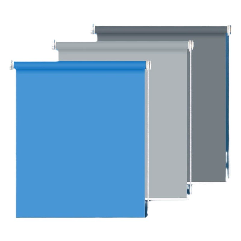 Полные затемняющие рольставни утолщенные готовые шторы без пробитых отверстий сильные затемненные водонепроницаемые комнаты спальня балкон офис