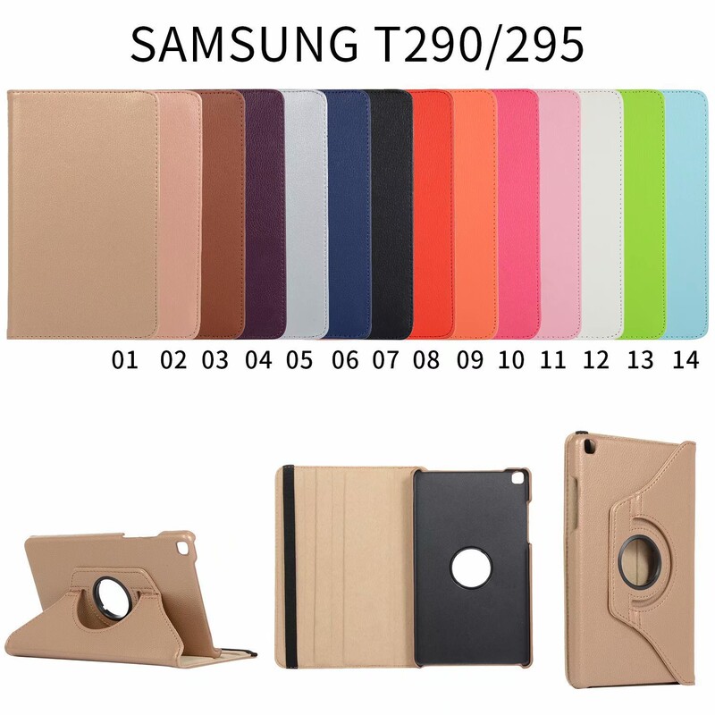 Suitable for Samsung Tabs7T870T500 Rotating Protective Case P610 Tablet T220 Leather Case Stand