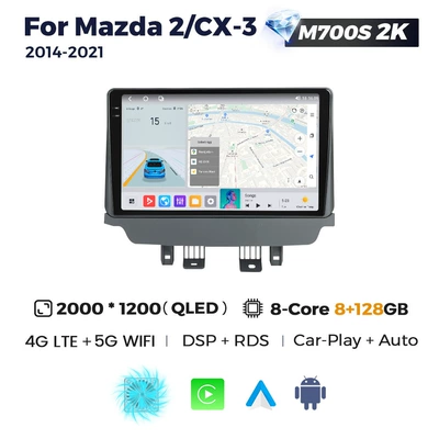 Cx-3 2014-2021 Mazda Cx3 | DVD Navigation - m700s-2k-8128-eight-core-full-network-communication-low-configuration-the-original-car-has-no-screen