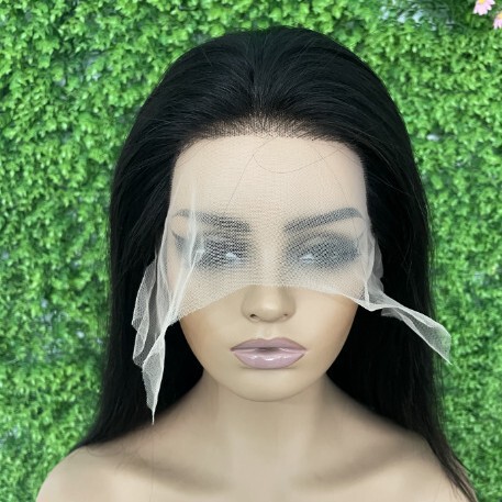 Braided Hair White Medical Headgear, Silicone Headgear, in stock Women Headgear Real Hair Braided Hair White Medical Headgear, Silicone Headgear, in stock Women Headgear Real Hair