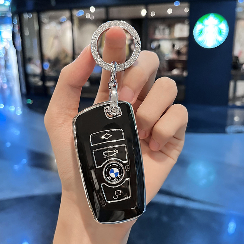Bmwの鍵カバー1系2系3系5系7系x 1x3x5シェルバックル高級530 li高級女性を適用します。|undefined