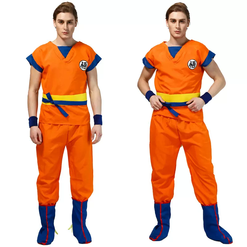 七龙珠悟空服装儿童男cosplay动漫龟派超级赛亚人衣服卡通