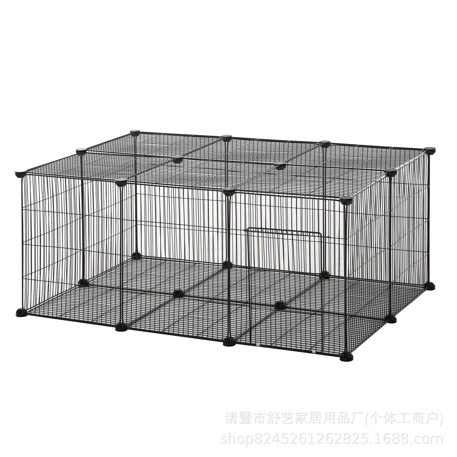仓鼠笼子DIY兔笼子加密铁网豚鼠笼子可移动宠物笼子大空间龙猫笼
