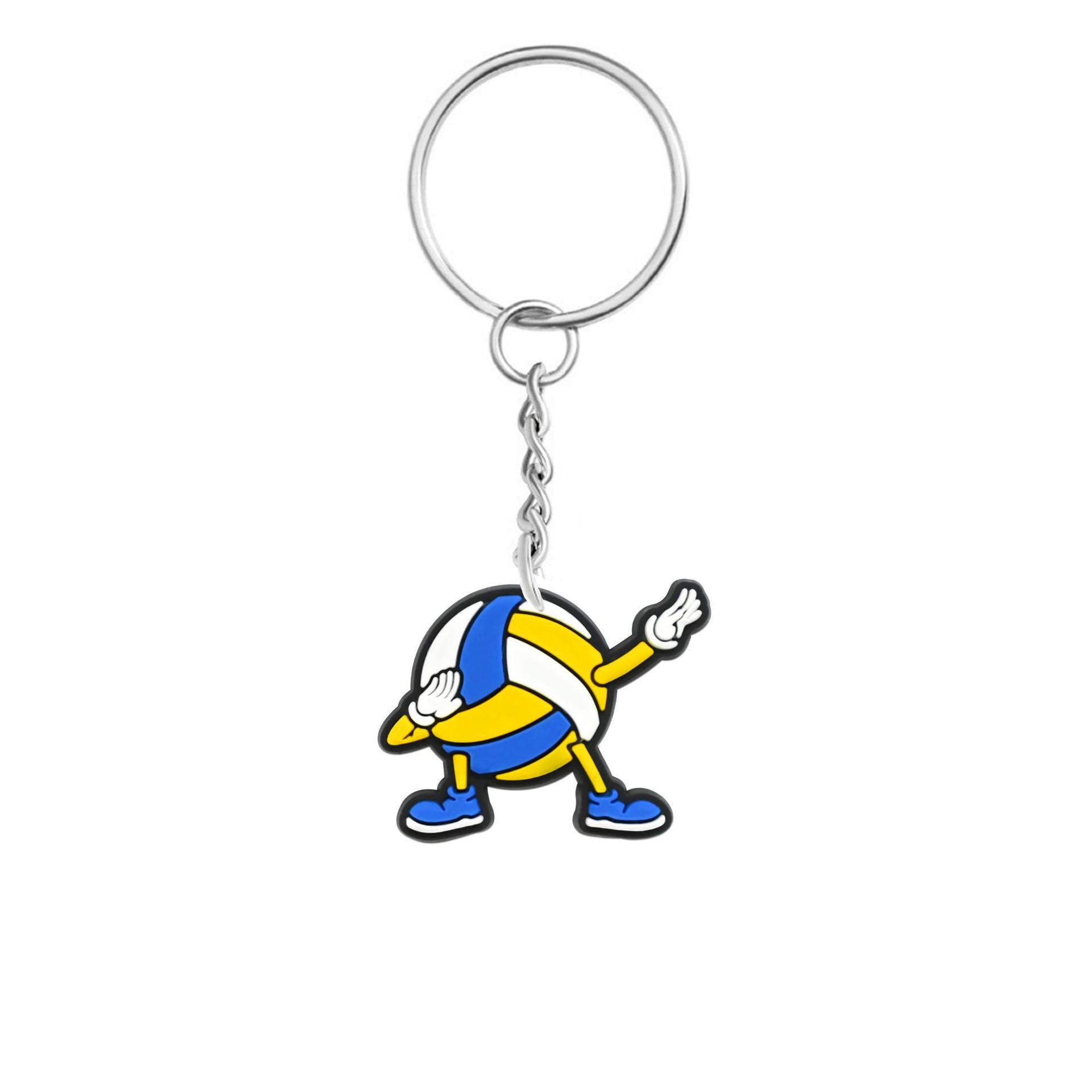 Nuevo deportivo serie de acessorios de pegamento suave de PVC DIY accesorios de llaves de decoración accesorios de caja de teléfono móvil accesorios de cabello al por mayor
