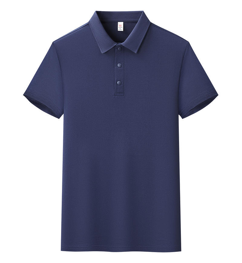 Camisas de polo de tamaño grande personalizadas impresión de logotipo transfronterizo de verano de hielo ropa de trabajo equipo de trabajo camiseta de manga corta personalizada