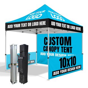 Amazon Cross-Border Outdoor Advertising Exhibition Tent Printed Awning Outdoor Stall Folding Sunshade Advertising Tent