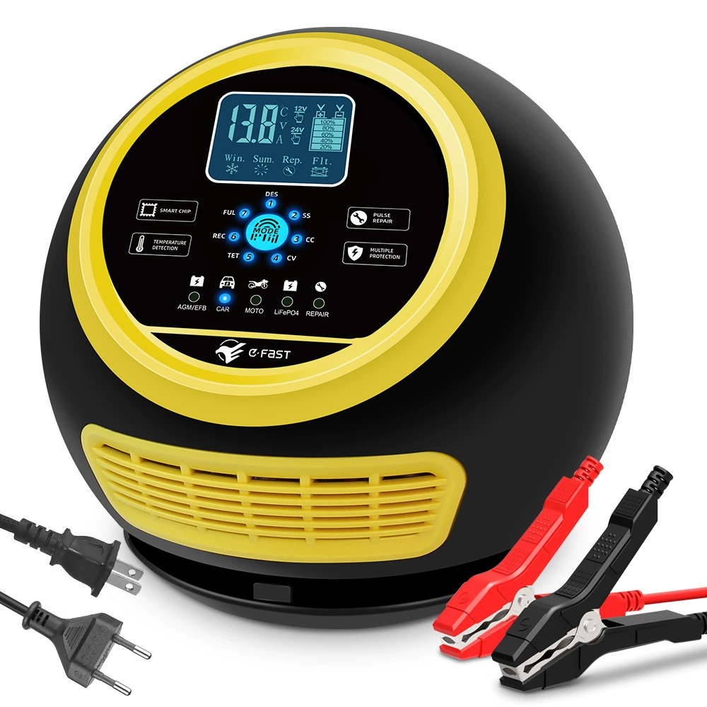 E-FAST 12V24V20A мяч 300 Вт высокой мощности Портативный Автомобиль Грузовик зарядное устройство