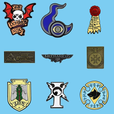 40K Merchandise Brooch Game, Yaxa sancaqları