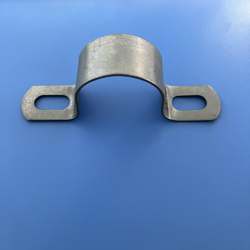 铁卡子临边防护卡扣48钢管墙扣铁挂耳塑料墙扣固定钢管卡扣