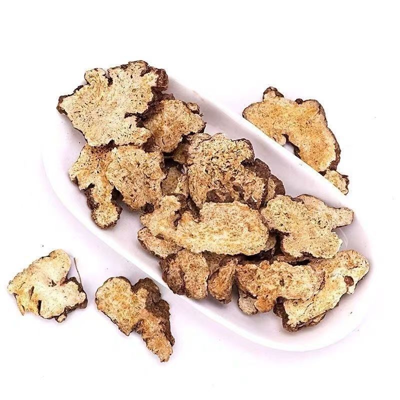 Cang Zhu Dried Atractylodes Rhizome Slices 500g Traditional Chinese Herb for Decoction and Tea quality and texture