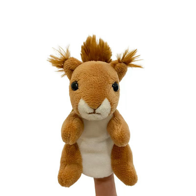 Nuevos productos transfronterizos muñecas de dedos para bebés tranquilizadores muñecas de dedos para niños cuentos de infantes Educación temprana