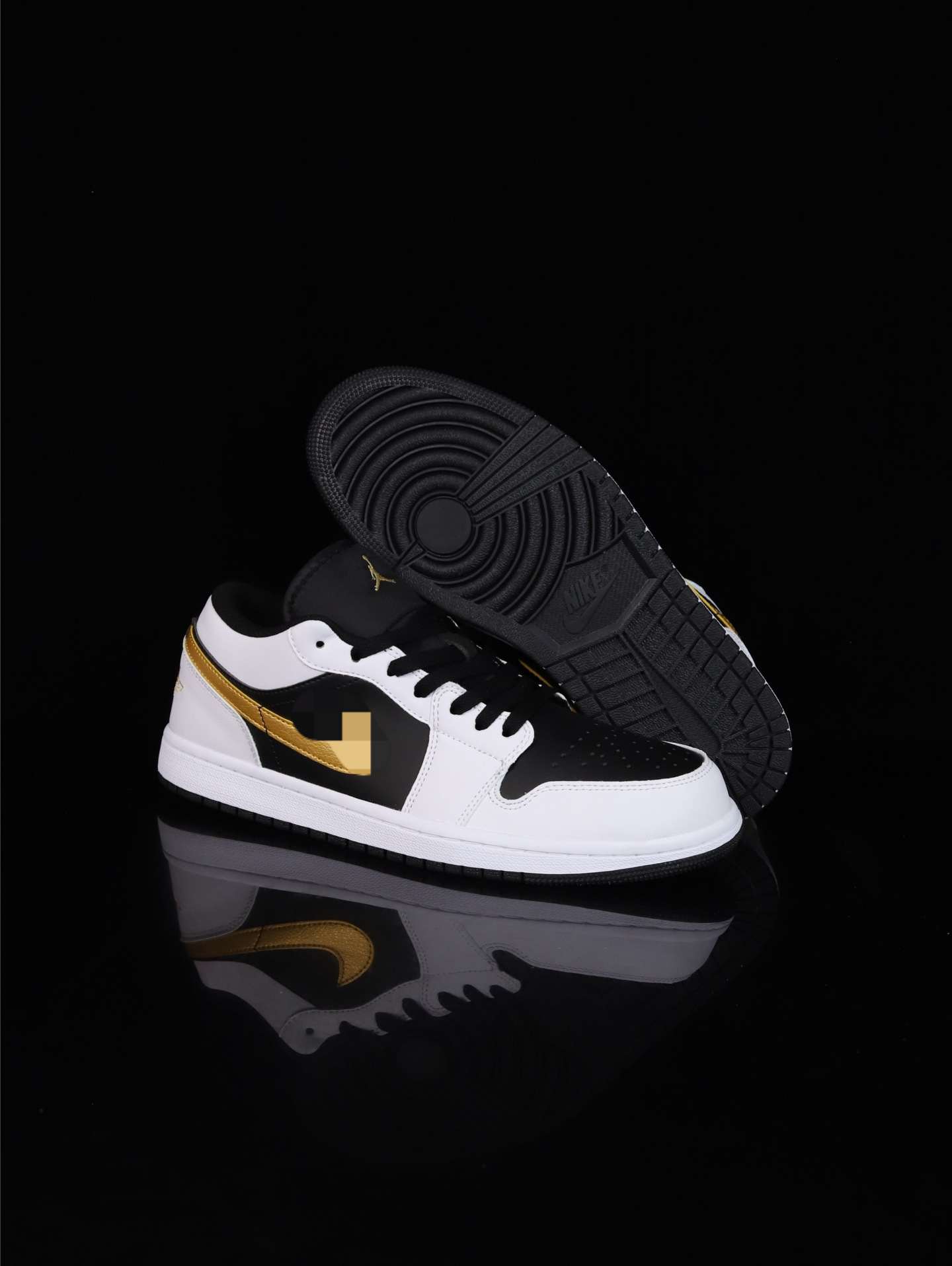 Black and white gold