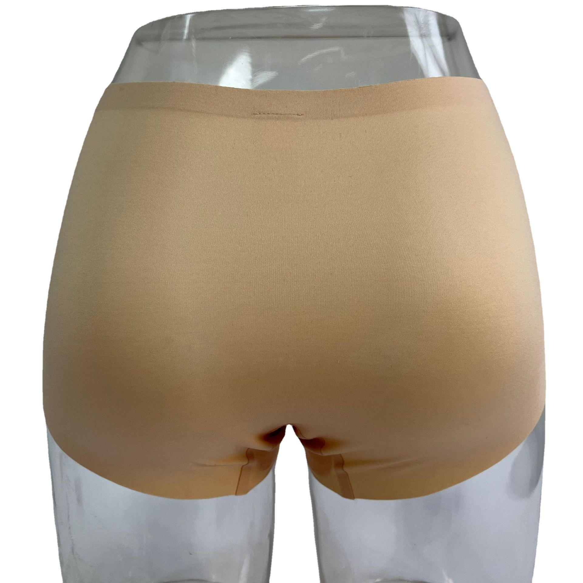 夏季薄款透气舒适侧镂空少女三角裤纯色无痕内裤女批发加工外贸