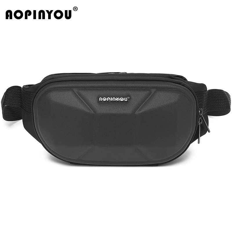 Подростковая мода дикие плечи с высоким плечом, экстравагантная сумка, новая приливная нишевая дизайнерская жесткая оболочка мужская грудная сумка