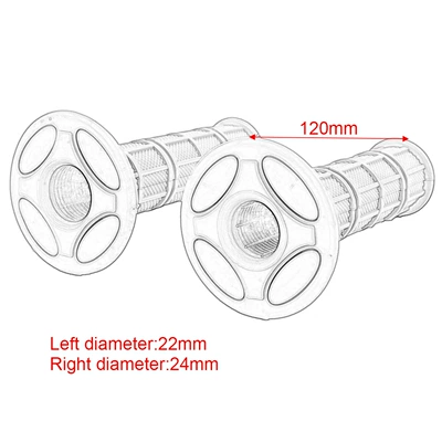 handlebar covers, silicone soft, Motorcycle Handle Cover