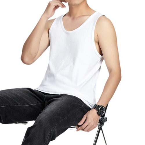 Men's 2025 Summer Quick-Dry Sports Fitness Tank Top Trendy Brand Ins Basketball Base Layer Chiffon Cardigan Shirt